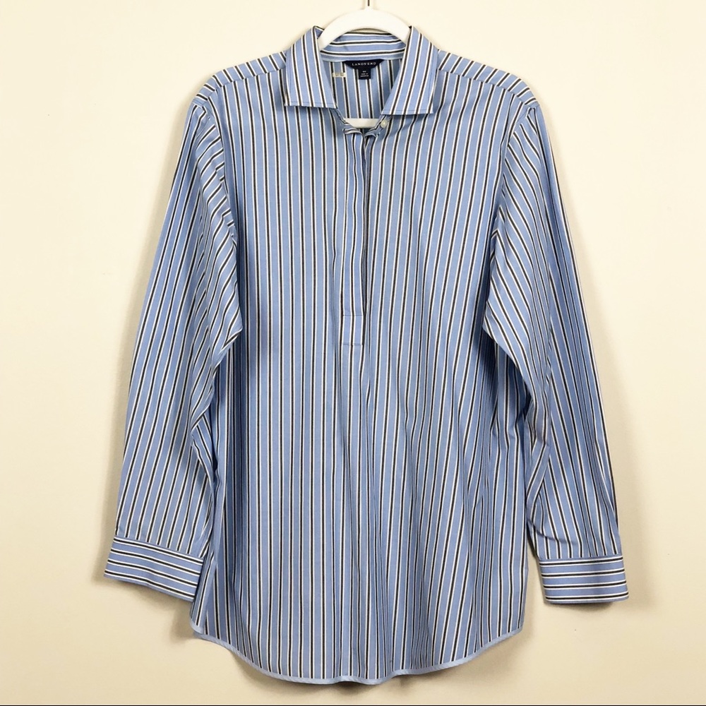 💰3 for $25💰 Lands EndTunic 1/2 Button-Up Sz 18W